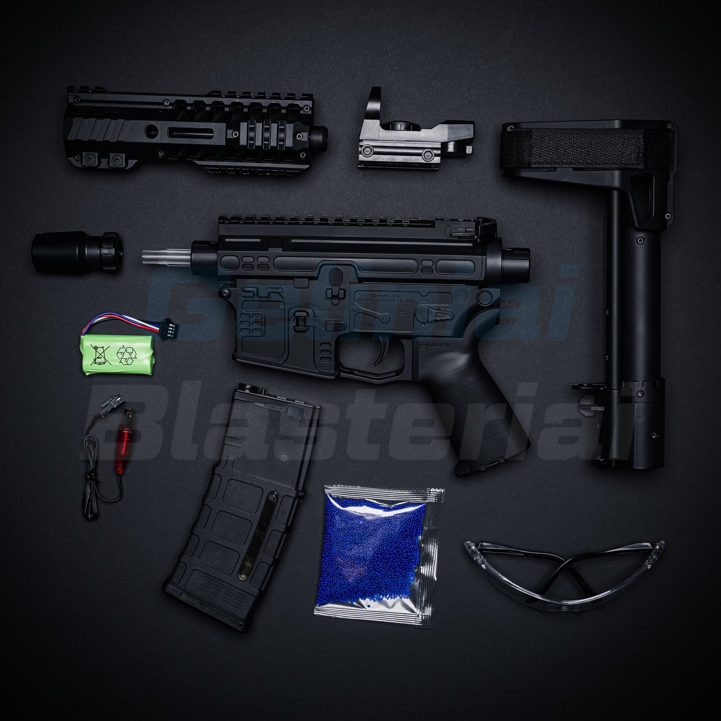 SLR Gelinis Blasteris - Juodas (Dovana - 11 000 Šovinių)