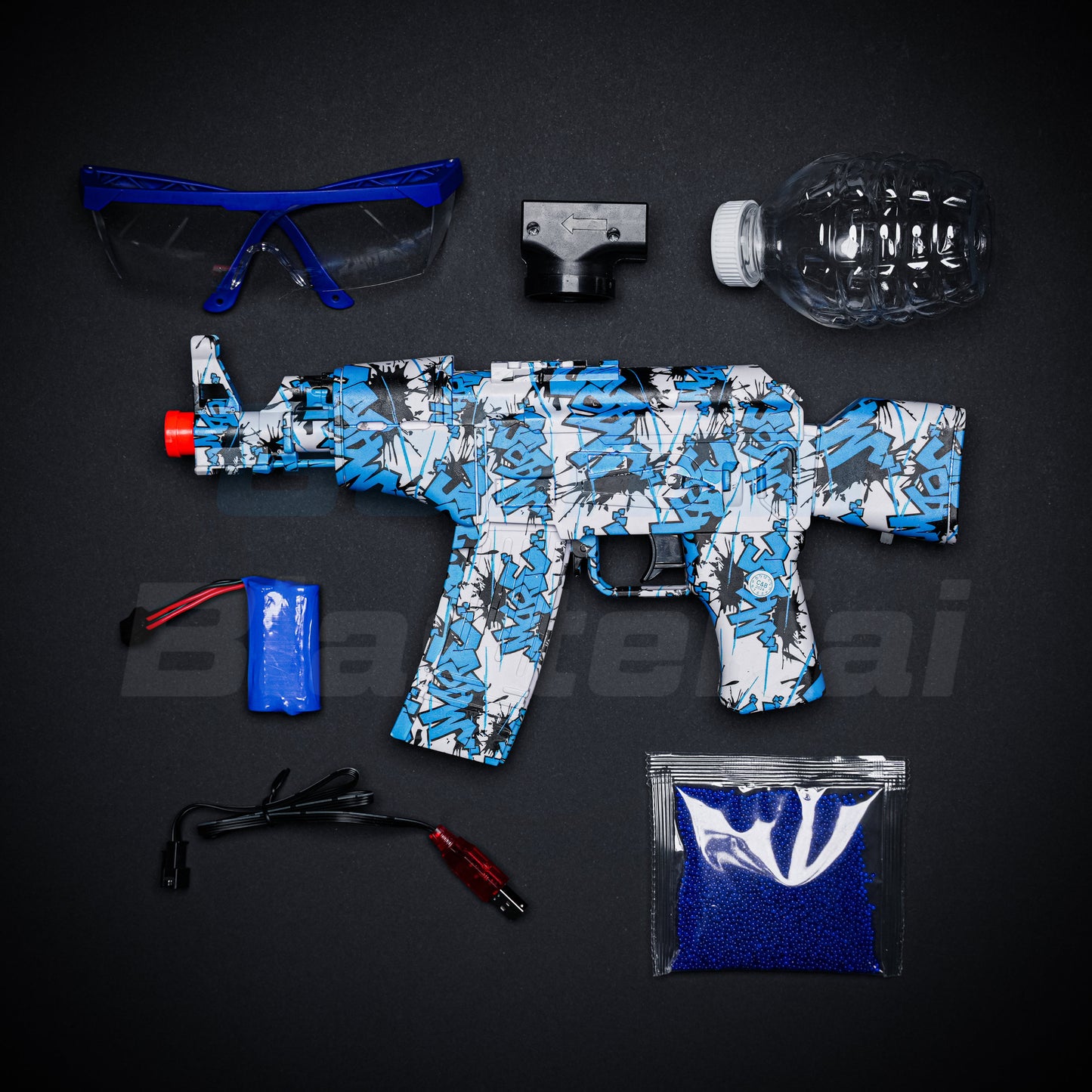 AKM Gelinis Blasteris - Mėlynas (Dovana - 11 000 Šovinių)