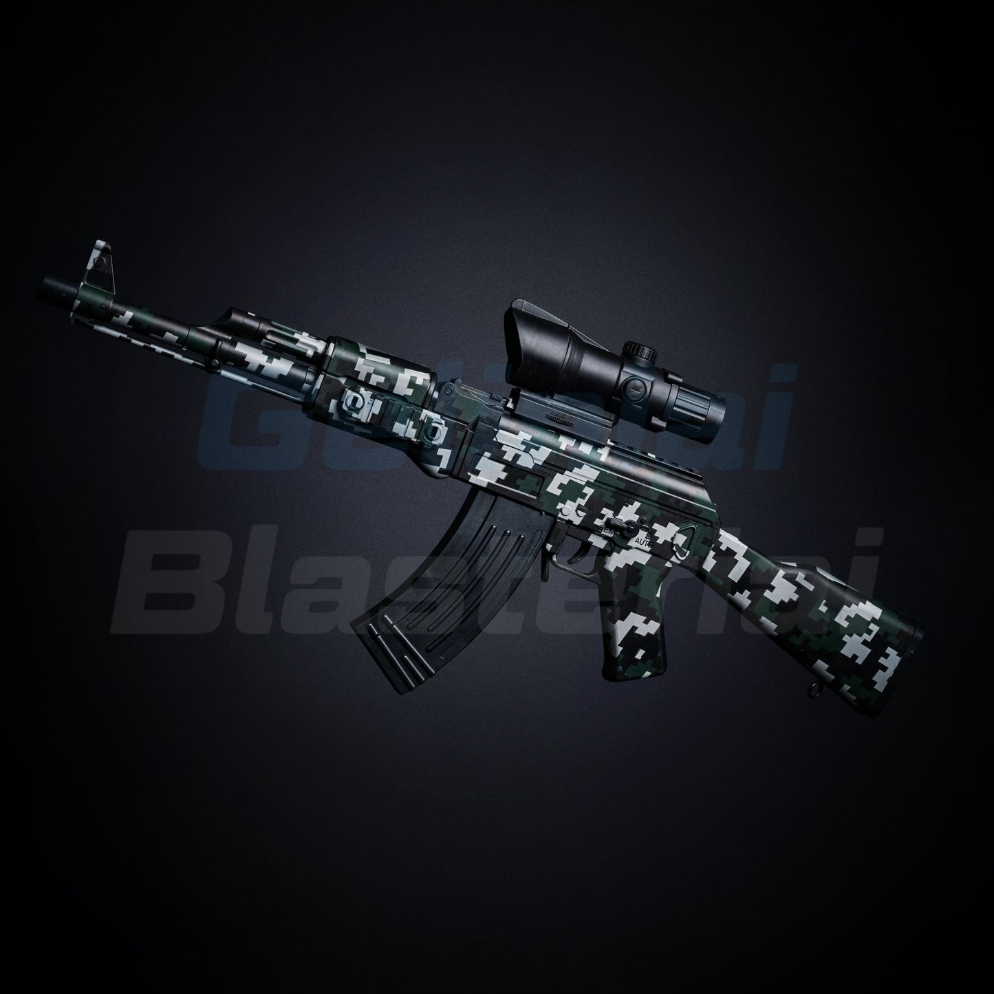 AK-47 Gelinis Blasteris - Camo (Dovana - 11 000 Šovinių)