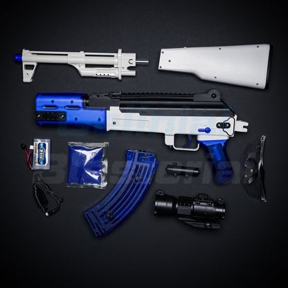 AK-47 Gelinis Blasteris - Mėlynas (Dovana - 11 000 Šovinių)