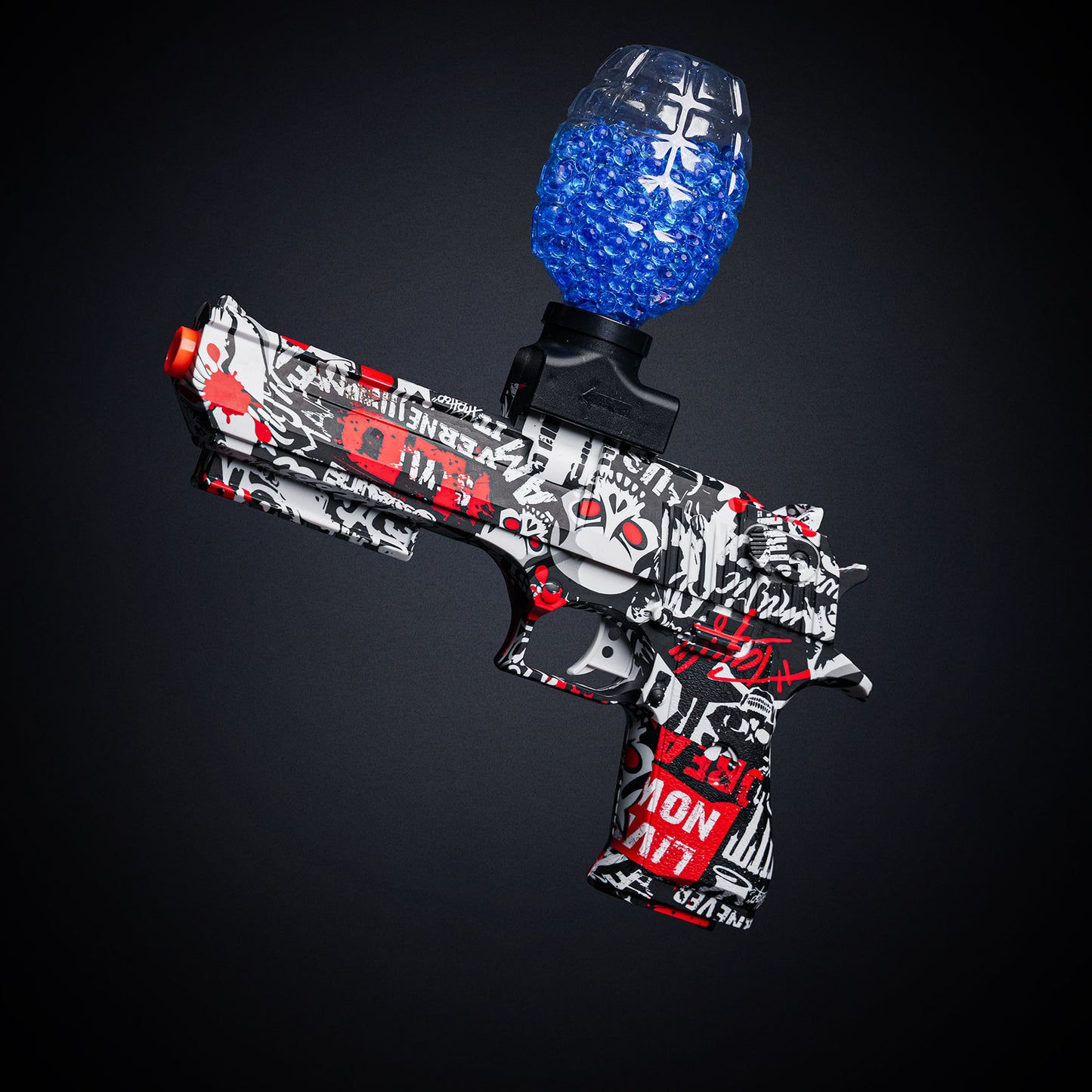 DESERT EAGLE Gelinis Blasteris - Raudonas (Dovana - 11 000 Šovinių)