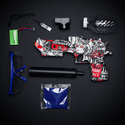 DESERT EAGLE Gelinis Blasteris - Raudonas (Dovana - 11 000 Šovinių)