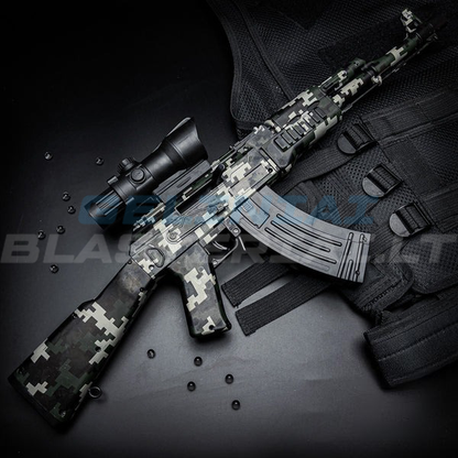 AK-47 Gelinis Blasteris - Camo (Dovana +11.000 Šovinių)