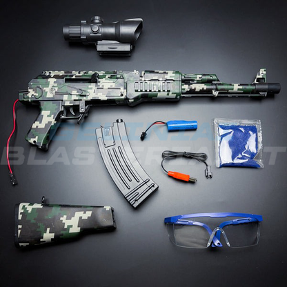 AK-47 Gelinis Blasteris - Camo (Dovana +11.000 Šovinių)