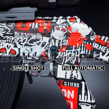 AK-47 Gelinis Blasteris - Camo (Dovana +11.000 Šovinių)